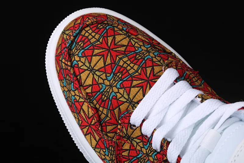 All categories Air Jordan Jordan series basketball shoes Air Jordan 1 Mid Air Jordan Mid AJ1 Joe 1 red satin AH7389-601